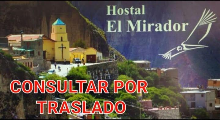 El Mirador Hotell Iruya Eksteriør bilde